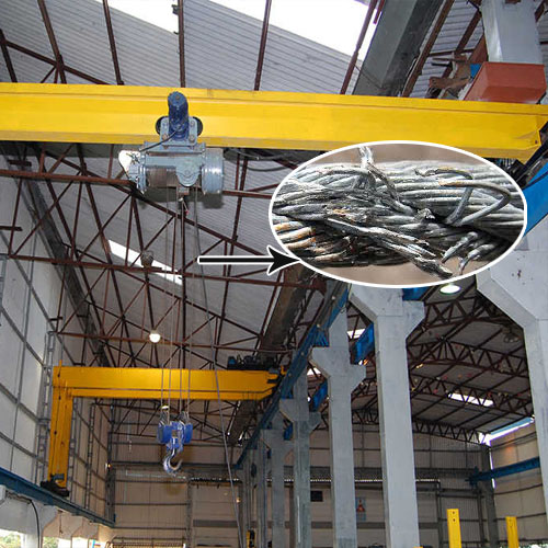Dấu hiệu nhận biết cáp tải pa lăng cầu trục xuống cấp cần thay mới 