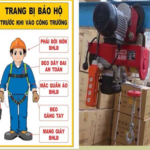 9 nguyên nhân gây tai nạn khi sử dụng tời điện cần biết 